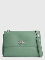 Сумка CALVIN KLEIN Re-Lock Ew Conv Crossbody Sea Spray K60K611084LKG 545010468 цена и информация | Женские сумки | 220.lv