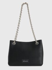 Сумка CALVIN KLEIN Sculpted Shoulder Bag24 Chain Black K60K611185BDS 545010461 цена и информация | Куинн | 220.lv