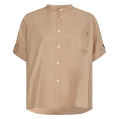Женская рубашка Tommy Hilfiger 8720117609348, песочного цвета цена и информация | Женские блузки, рубашки | 220.lv