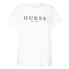 Guess t-krekls sievietēm 7619342569903, balts цена и информация | Футболка женская | 220.lv