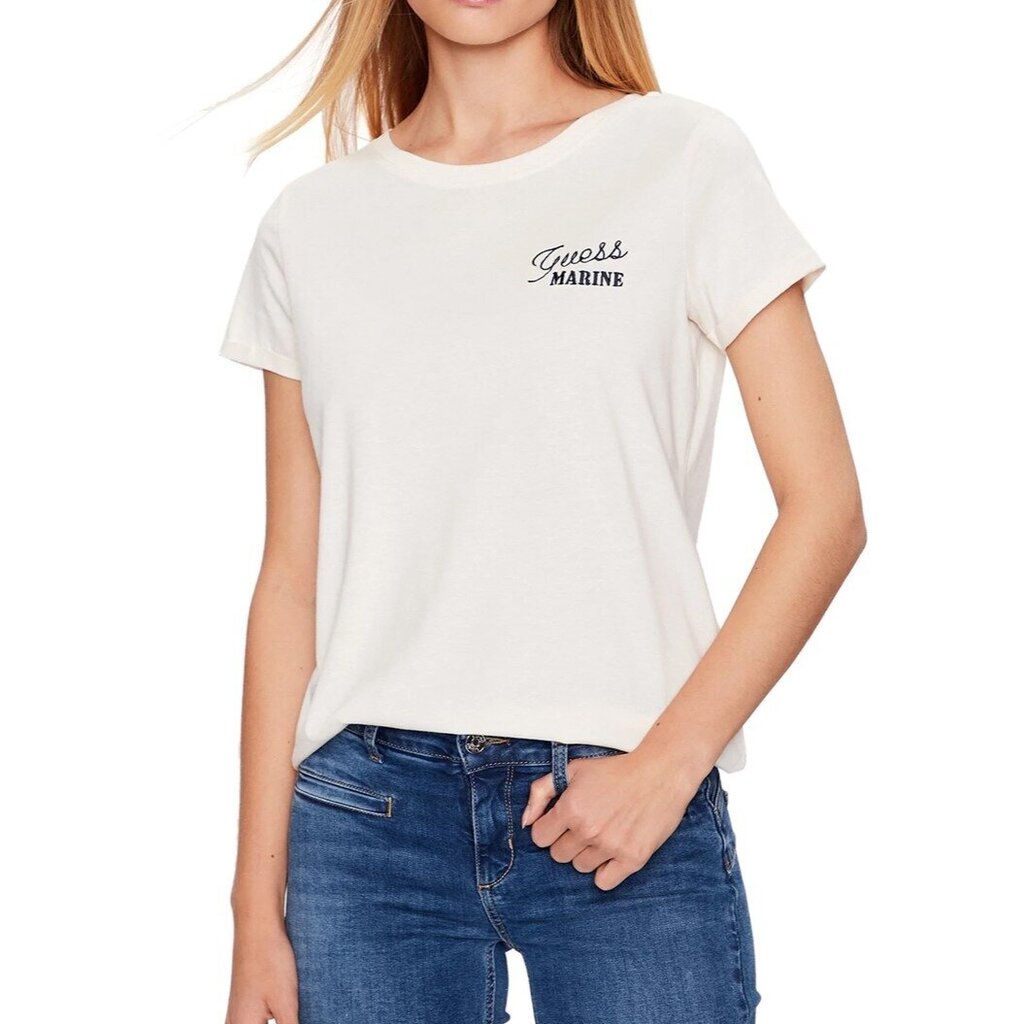 Guess T-krekls sievietēm 7621701869463, balts цена и информация | T-krekli sievietēm | 220.lv