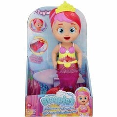 Mermaid lelle IMC Toys Bloopies Shimmer Mermaids Taylor cena un informācija | Rotaļlietas meitenēm | 220.lv