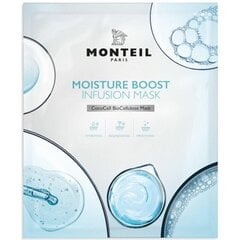 Mitrinoša maska Monteil Moisture Boost Infusion Mask, 20ml cena un informācija | Sejas maskas, acu maskas | 220.lv