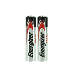 Baterijas Energizer MAX LR03 AAA E92, 2 gab. cena un informācija | Baterijas | 220.lv