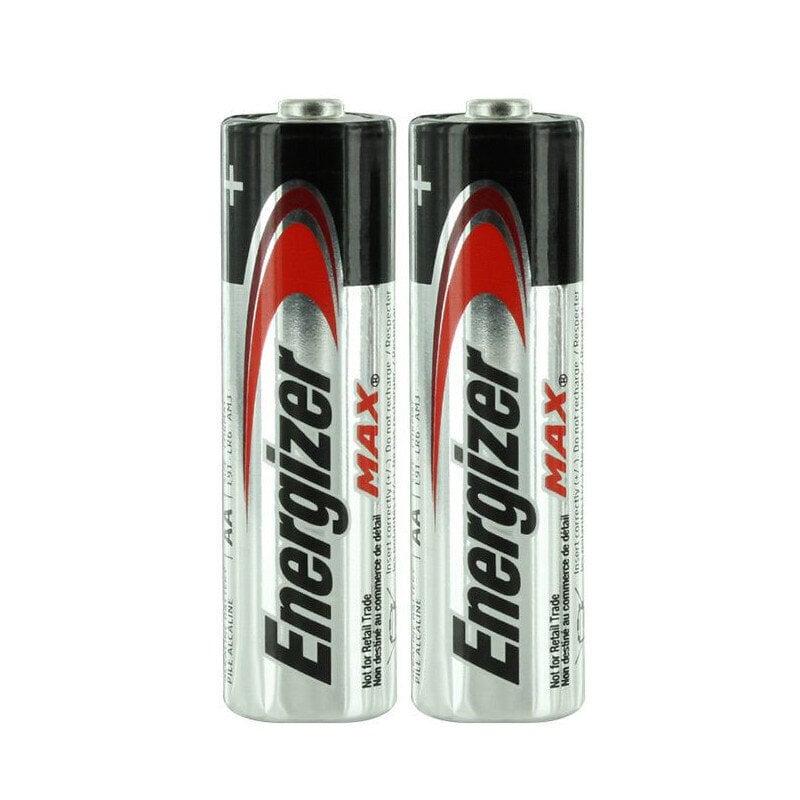 Baterijas Energizer MAX LR6 AA E91, 2 gab. cena un informācija | Baterijas | 220.lv