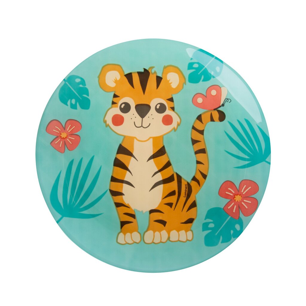Luminarc bērnu deserta šķīvītis Tygrys, 20,5 cm цена и информация | Trauki, šķīvji, pusdienu servīzes | 220.lv
