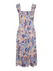 Vero Moda женское платье 10282481*03, натурально-белый/синий 5715513393284 цена и информация | Платья | 220.lv