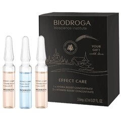 Koncentrātu komplekts Biodroga Effect Care Ampule, 6 ml цена и информация | Сыворотки для лица, масла | 220.lv