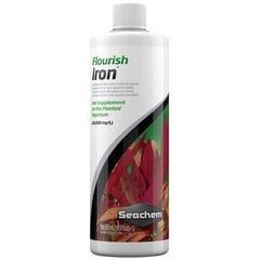 Seachem Flourish Iron, 500ml šķidrais mēslojums cena un informācija | Akvāriji un aprīkojums | 220.lv