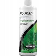 Seachem Flourish 500ml - Augu mēslojums cena un informācija | Akvāriji un aprīkojums | 220.lv