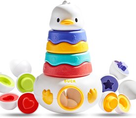 Daudzfunkcionāla rotaļlieta bērniem Duck Tumbler cena un informācija | Rotaļlietas zīdaiņiem | 220.lv