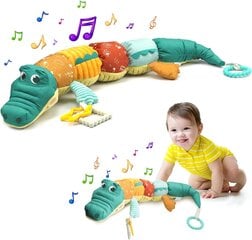 Mīksta rotaļlieta mazuļiem Sozzy, Krokodils cena un informācija | Mīkstās (plīša) rotaļlietas | 220.lv