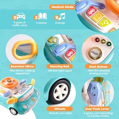 Игровая панель с рулем цена и информация | Игрушки для малышей | 220.lv