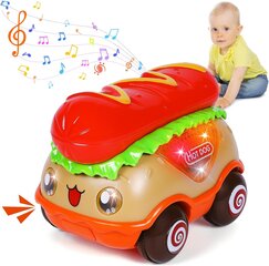 Muzikāla automašīna Hot Dog cena un informācija | Rotaļlietas zīdaiņiem | 220.lv
