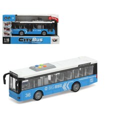 Rotaļu autobuss City Bus Bigbuy Fun, zils цена и информация | Игрушки для мальчиков | 220.lv