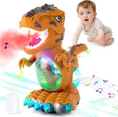 Muzikāla rotaļlieta Spray Dinosaur cena un informācija | Rotaļlietas zēniem | 220.lv