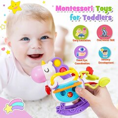 Развивающая игрушка для малышей Единорог цена и информация | Игрушки для малышей | 220.lv