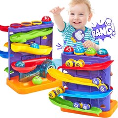 Izglītojoša rotaļlieta Five Star Toys, Labirints ar bumbiņām un mašīnu cena un informācija | Rotaļlietas zīdaiņiem | 220.lv