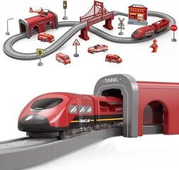 Игрушечная железная дорога Fire Rescue Train цена и информация | Конструктор автомобилей игрушки для мальчиков | 220.lv