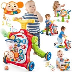 Attīstošā stumjamā rotaļlieta mazuļiem 5 in 1 cena un informācija | Staigulīši | 220.lv