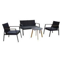 Garden furniture set ABER table, sofa and 2 armchairs цена и информация | Комплекты уличной мебели | 220.lv