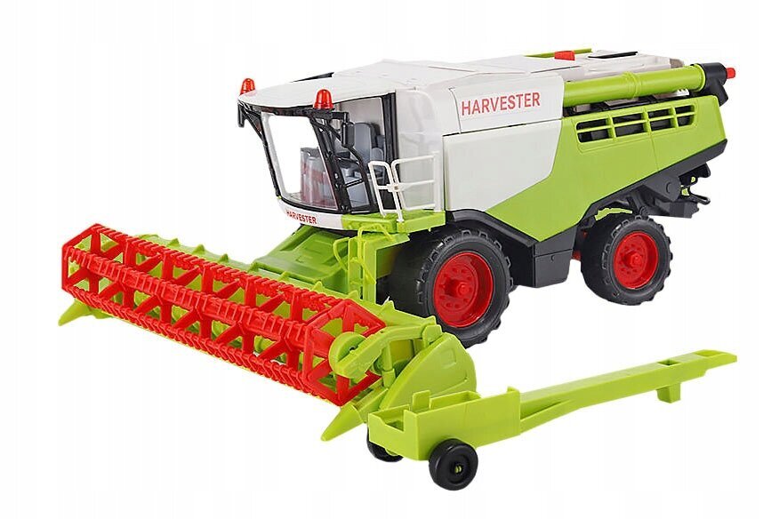 Kombains Click4Toys Heder Harvester, zaļš cena un informācija | Rotaļlietas zēniem | 220.lv