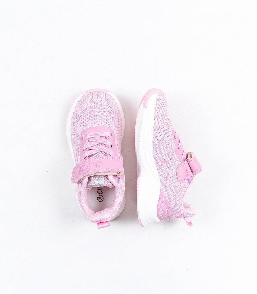 Brīva laika apavi meitenēm Clibee 100262 02, rozā cena un informācija | Sporta apavi bērniem | 220.lv
