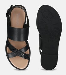 Sandales sievietēm Bagatt Goldy D31-A7C891090, melnas cena un informācija | Sieviešu sandales | 220.lv
