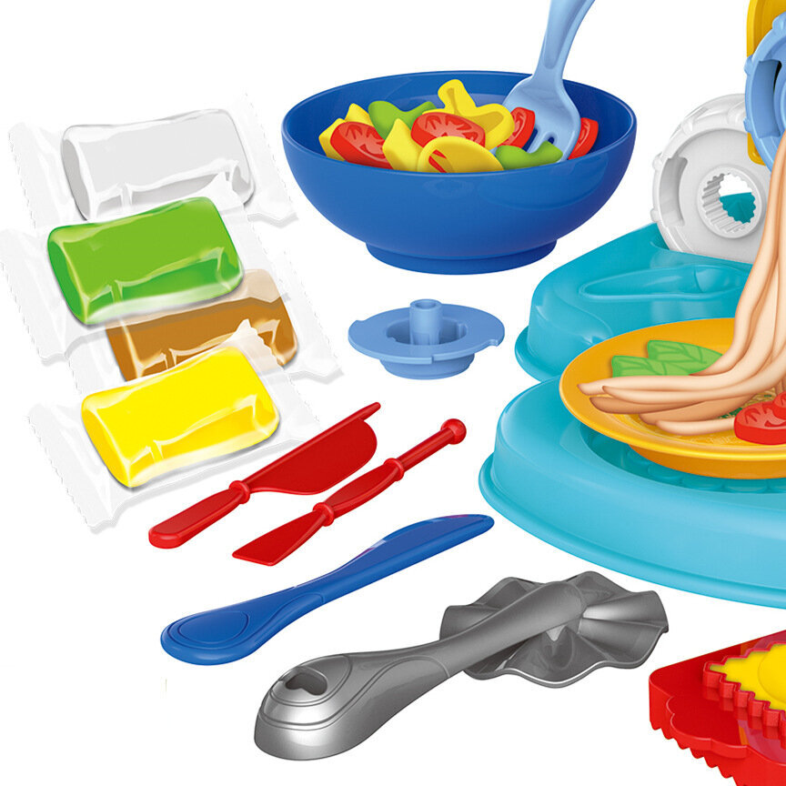 Plastilīna komplekts Noodle Maker cena un informācija | Attīstošās rotaļlietas | 220.lv