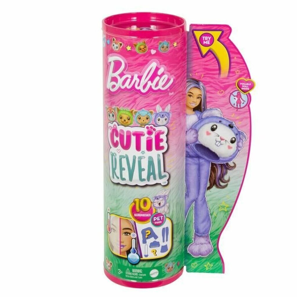 Barbie Cutie Reveal Bunny Koala lelle цена и информация | Rotaļlietas meitenēm | 220.lv