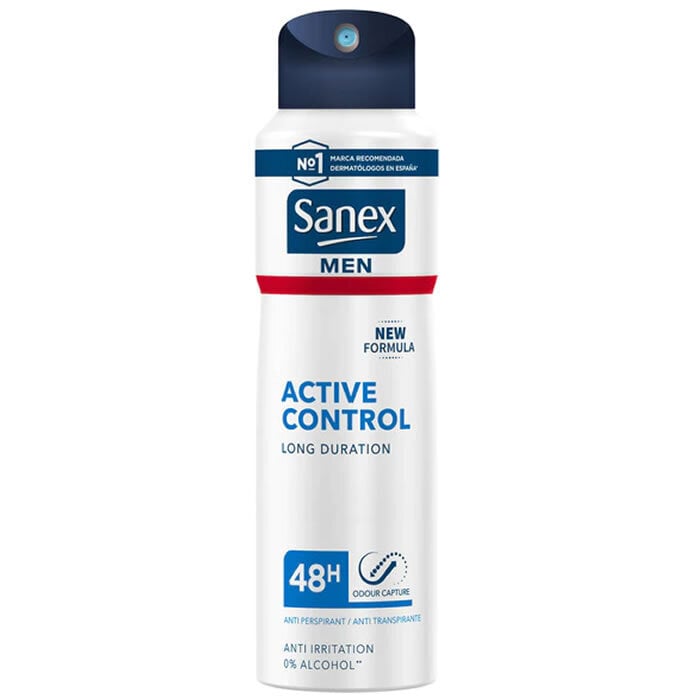 Izsmidzināms dezodorants Sanex Men Active Control 48h Dezodorants Spray, 200ml cena un informācija | Dezodoranti | 220.lv