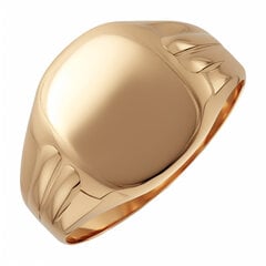 Золотое кольцо Brasco 58462 58462-21.5 цена и информация | Мужские украшения | 220.lv