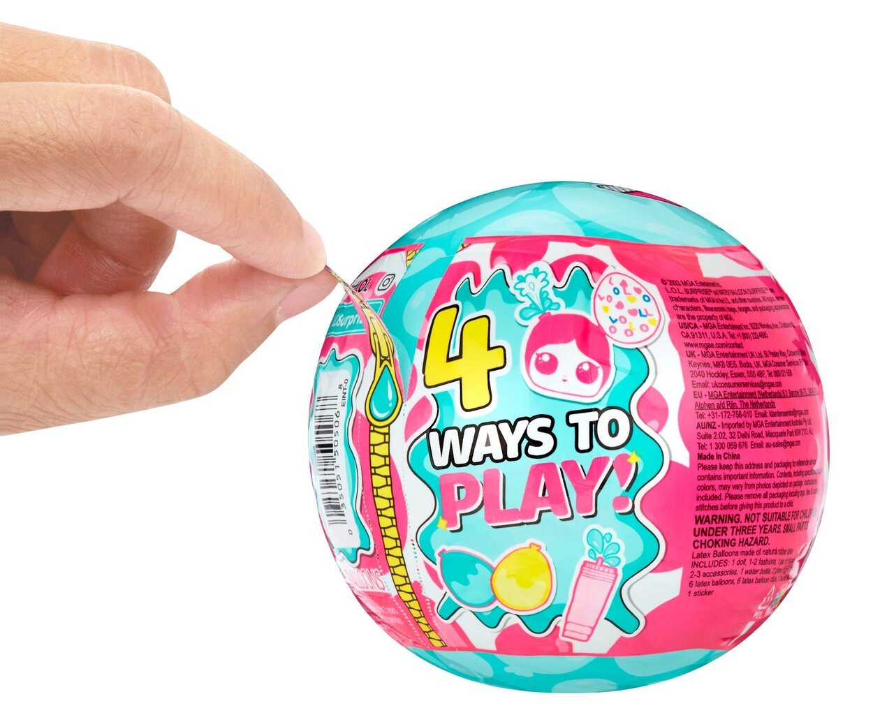 L.O.L. SURPRISE Pārsteiguma ūdens baloni цена и информация | Rotaļlietas meitenēm | 220.lv