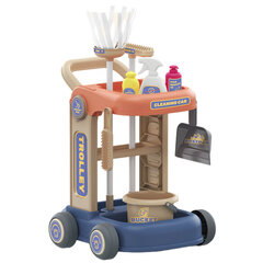 Игровой набор для уборки с тележкой Cleaning Car цена и информация | Игрушки для девочек | 220.lv