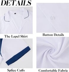 Vīriešu krekls Cooleep, balts цена и информация | Мужские рубашки | 220.lv
