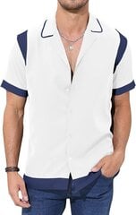 Vīriešu krekls Cooleep, balts цена и информация | Мужские рубашки | 220.lv