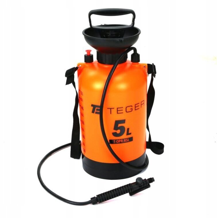 Smidzinātājs Teger OPR-R5, 5l, oranžs, 1 gab. цена и информация | Dārza instrumenti | 220.lv