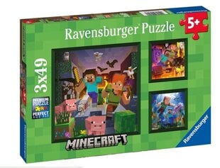 Puzle Ravensburger Minecraft, 147 g. cena un informācija | Puzles, 3D puzles | 220.lv