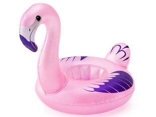 Надувной держатель для напитков Bestway Float'n Fashion, 26,5 х 24 см, Розовый фламинго цена и информация | Надувные и пляжные товары | 220.lv