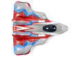 Piepūšamais plosts Bestway Fighter jet, 136 x 135 cm, pelēks cena un informācija | Piepūšamās rotaļlietas un pludmales preces | 220.lv