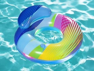 Плавательный круг со спинкой Bestway Float'n Fashion, 118 x 117 см цена и информация | Надувные и пляжные товары | 220.lv