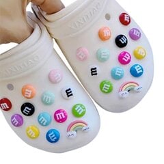 Аксессуары для обуви Crocs M&M, 26 шт. цена и информация | Аксессуары для детей  | 220.lv