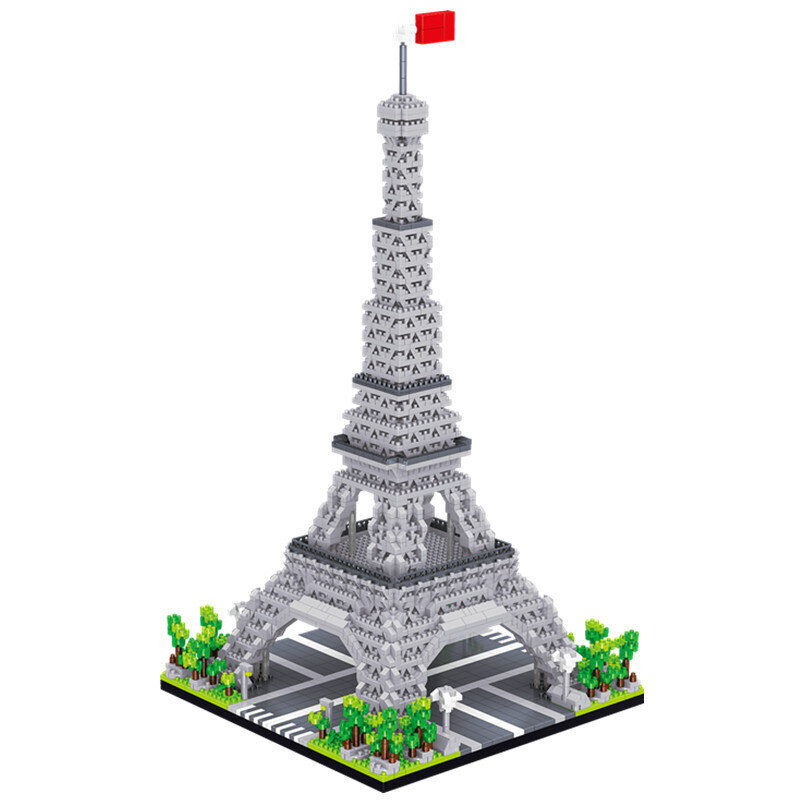 Parīzes Eifeļa torņa būvbloku komplekts, 3585 detaļas цена и информация | Konstruktori | 220.lv