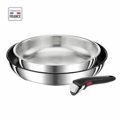 Panna Tefal L9739102 Melns Nerūsējošais tērauds цена и информация | Cковородки | 220.lv