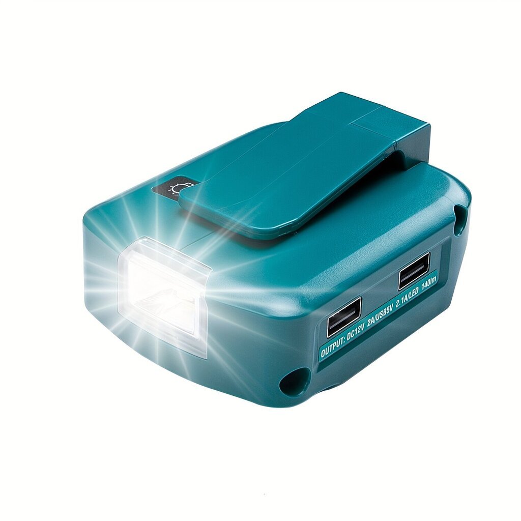 Adapteris ar darba lampu ar LED apgaismojumu cena un informācija | Lukturi | 220.lv