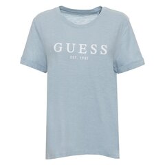 Guess t-krekls sievietēm 7622078508375, zils цена и информация | Женские футболки | 220.lv