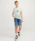 Jack & Jones bērnu džinsa šorti 12249175*01, zils 5715503801874 цена и информация | Zēnu šorti | 220.lv