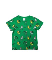Детская футболка 200521 01, зелёный/желтый 200521*01-98/ цена и информация | Рубашки для мальчиков | 220.lv