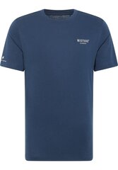 T-krekls vīriešiem Mustang 4058823715508, zils cena un informācija | Vīriešu T-krekli | 220.lv