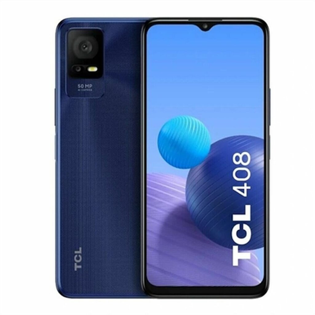 TCL 408 64GB zils cena un informācija | Mobilie telefoni | 220.lv